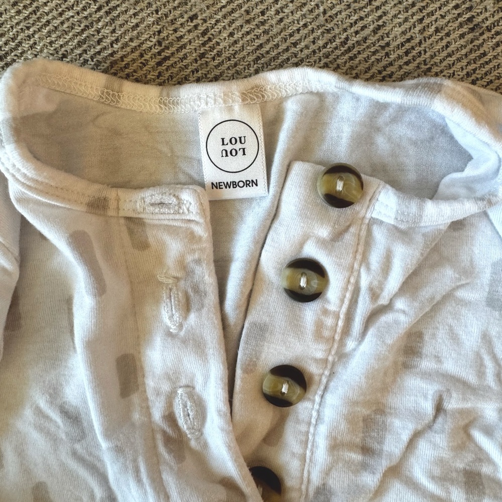 Lou Lou Knotted Gown - Newborn